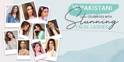 10 Top Pakistani Celebrities with STUNNING False Lashes