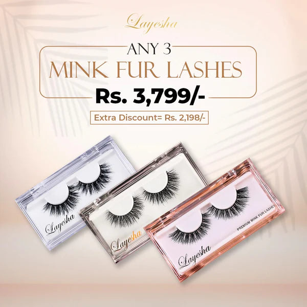 Any 3 Mink Fur lashes