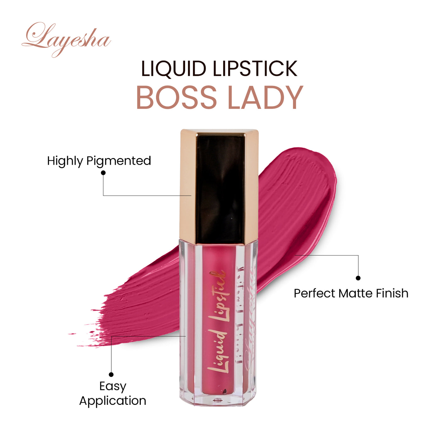 Layesha Boss Lady Liquid Lipstick