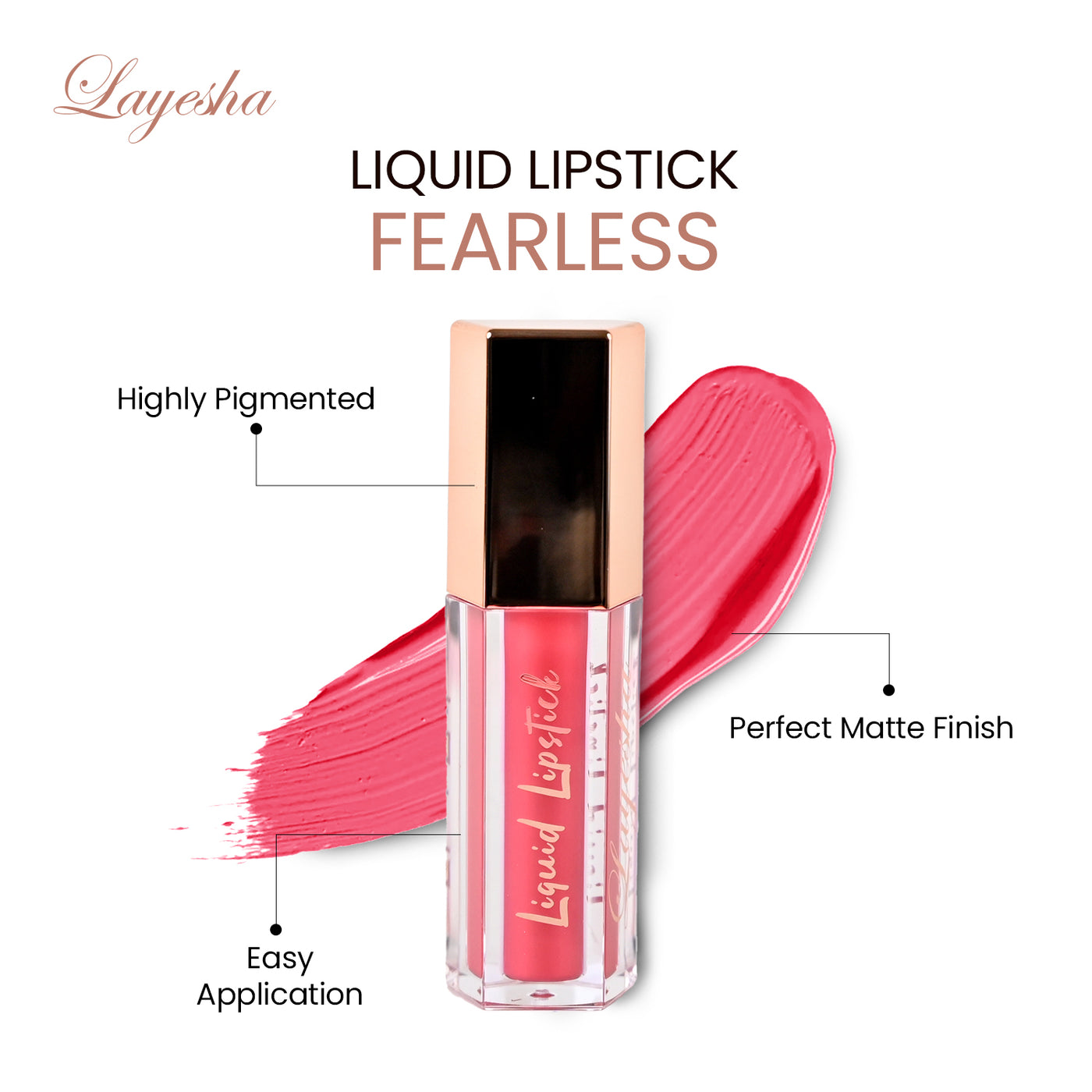 Layesha Fearless Liquid Lipstick