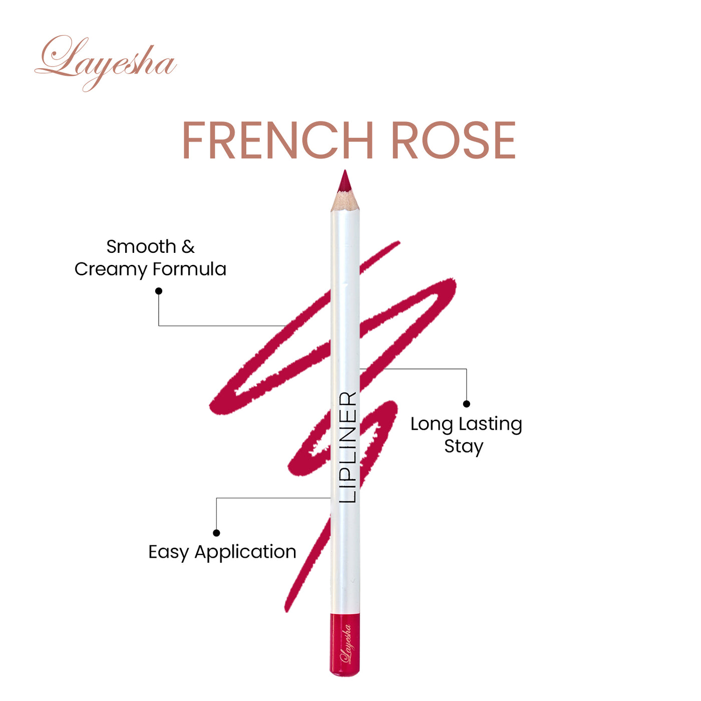 Layesha French Rose Lip liner