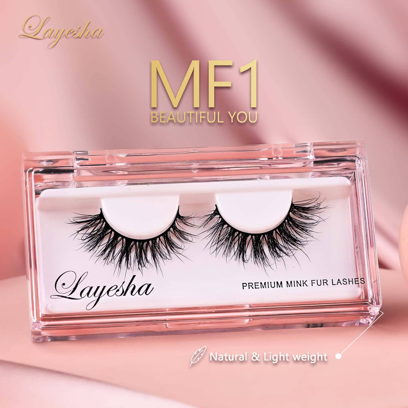 MF 1 BEAUTIFUL YOU 3D Mink Fur Lashes