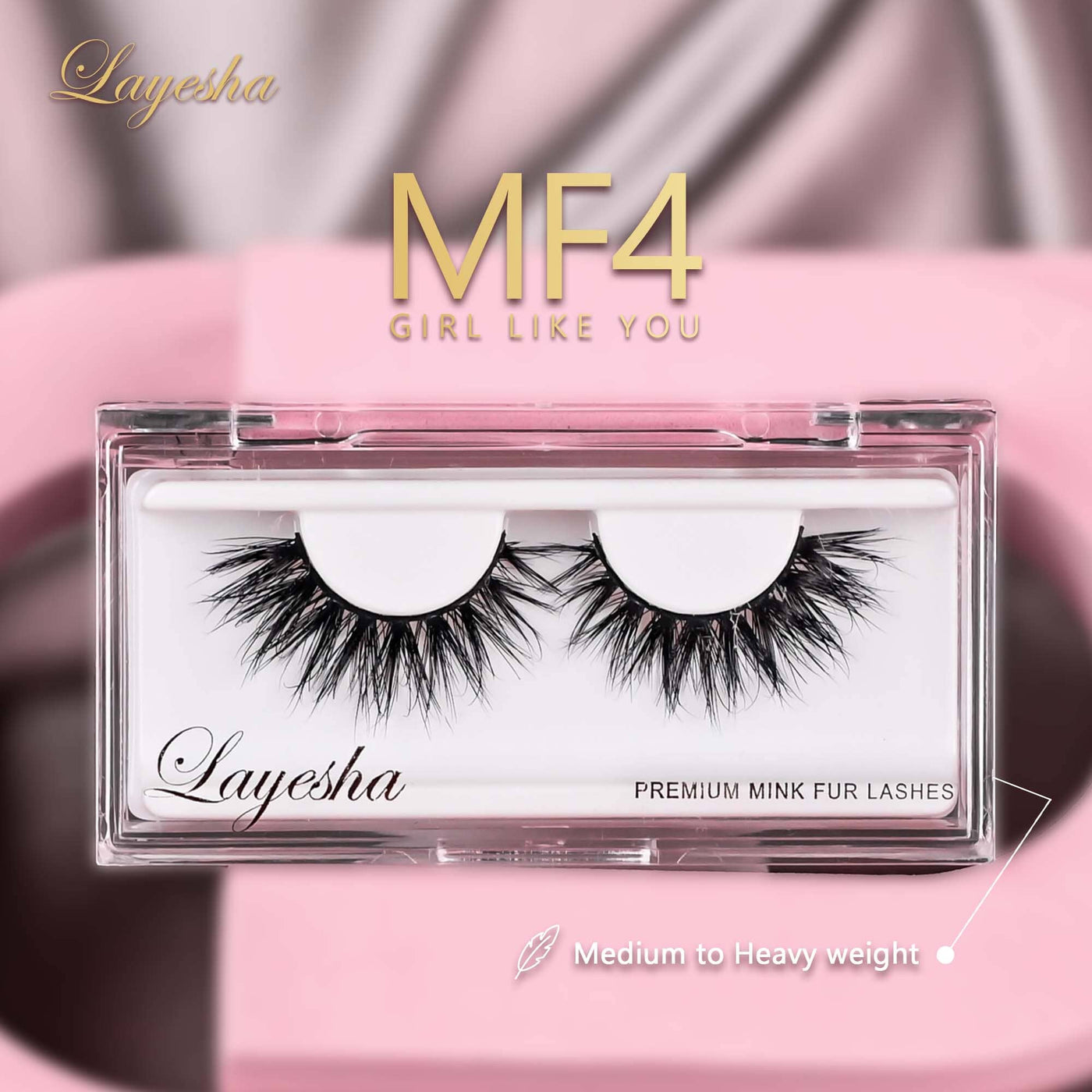 MF4 GIRL LIKE YOU 3D Mink Fur Lashes