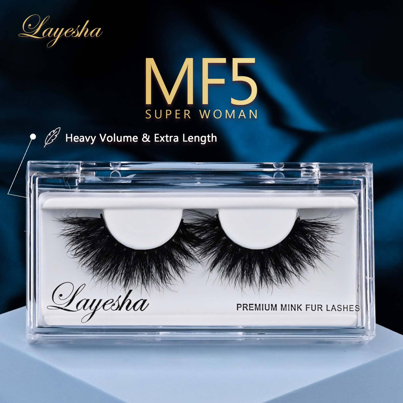 MF 5 SUPER WOMAN 3D Mink Fur Lashes