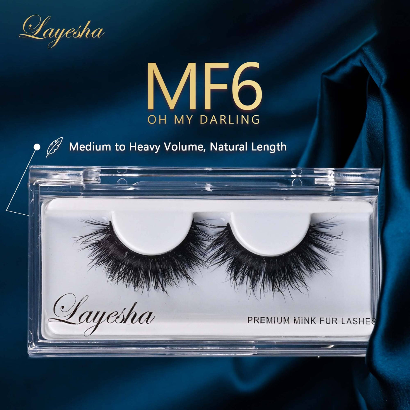 MF 6 OH MY DARLING 3D Mink Fur Lashes
