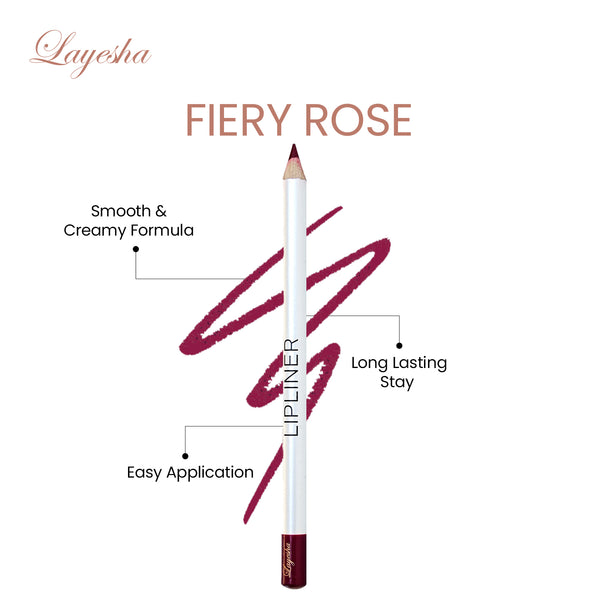Layesha Fiery Rose Lip liner