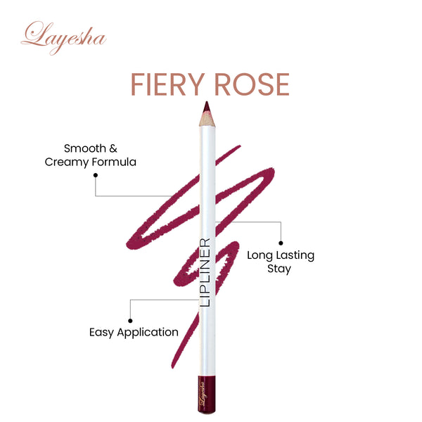 Layesha Fiery Rose Lip liner