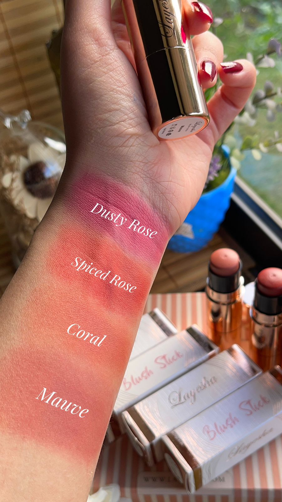Spiced Rose Blush Stick