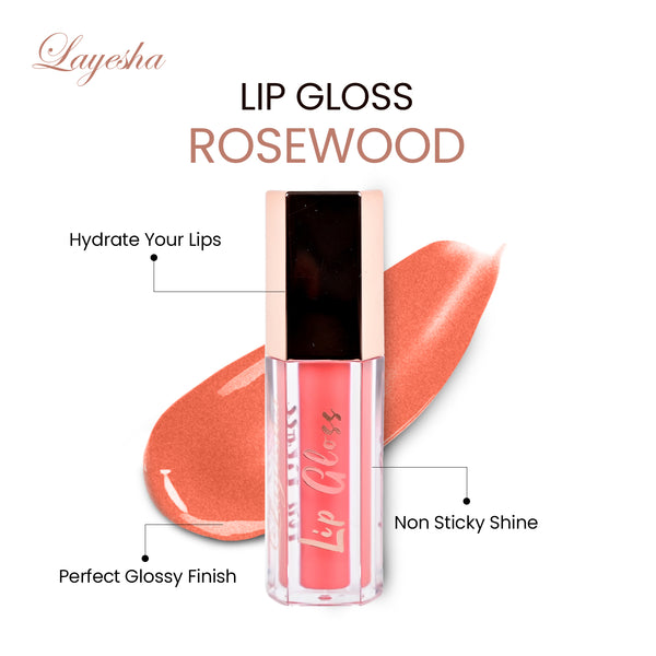 Layesha Rosewood Lip Gloss